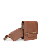 Paloma Box Bag + Celeste Wallet in Cappuccino